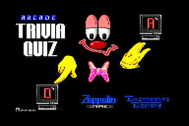 Arcade Trivia Quiz - C64 Screen