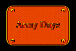 Army Days - C64 Screen