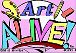 Art Alive - Sega Megadrive Screen