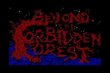 Beyond the Forbidden Forest - C64 Screen