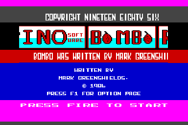 Bombo - C64 Screen