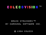 Brainstrainers (CA) - Colecovision Screen