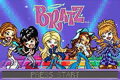 Bratz - GBA Screen