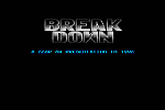 Break Down - C64 Screen