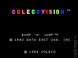 Bump 'n' Jump - Colecovision Screen
