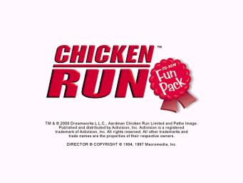 Chicken Run - PC Screen
