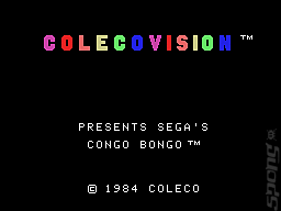 Congo Bongo - Colecovision Screen