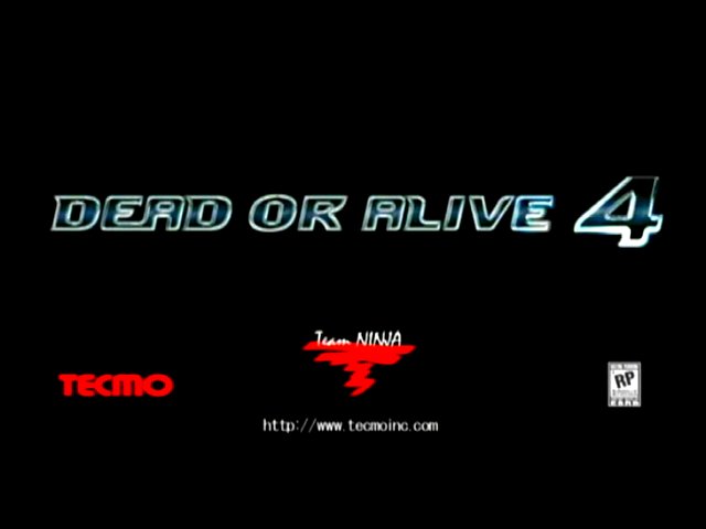 Dead or Alive 4 - Xbox 360 Screen