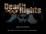 Dead to Rights - PS2 Screen