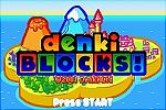 Denki Blocks! - GBA Screen