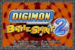 Digimon Battle Spirits 2 - GBA Screen