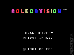 Dragonfire - Colecovision Screen