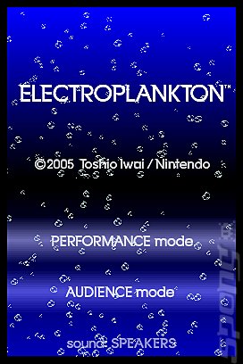 Electroplankton - DS/DSi Screen