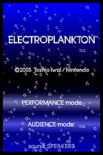 Electroplankton - DS/DSi Screen