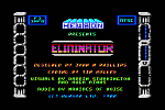 Eliminator - C64 Screen