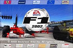 F1 2002 - GBA Screen