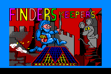 Finders Keepers - C64 Screen