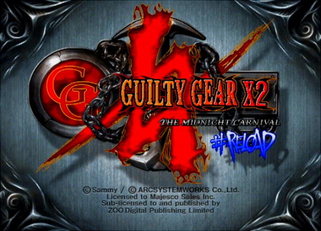 Guilty Gear X2 Reload - PS2 Screen