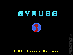 Gyruss - Colecovision Screen
