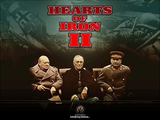 Hearts of Iron II - PC Screen