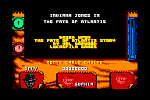Indiana Jones and The Fate of Atlantis - C64 Screen