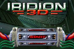 Iridion 3D - GBA Screen