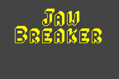 Jaw Breaker - C64 Screen