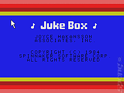 Juke Box - Colecovision Screen