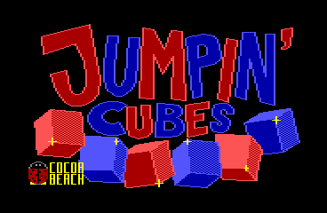 Jumpin' Cubes - C64 Screen