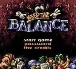Keep The Balance - Game Boy Color Screen