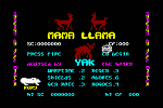 Mama Llama - C64 Screen