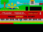Manic Miner - Spectrum 48K Screen