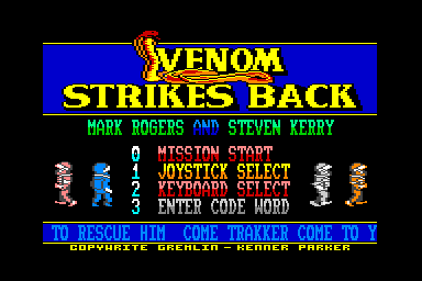 Mask 3: Venom Strikes Back - C64 Screen