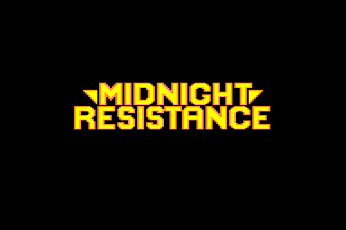 Midnight Resistance - C64 Screen