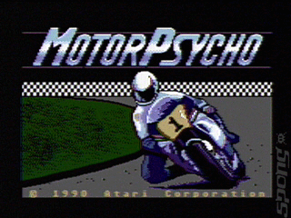 Motor Psycho - Atari 7800 Screen