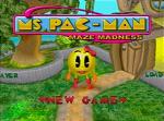 Ms. Pac-Man: Maze Madness - PlayStation Screen