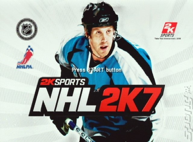 NHL 2K7 - PS2 Screen