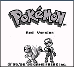 Pokemon Red - Game Boy Screen