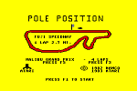 Pole Position - C64 Screen