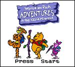 Pooh Adventure In 100 Acre Wood - Game Boy Color Screen