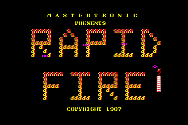 Rapid Fire - C64 Screen