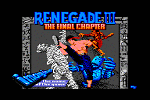 Renegade III: The Final Chapter - C64 Screen