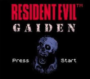 Resident Evil: Gaiden - Game Boy Color Screen