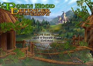 Robin Hood: Defender of the Crown - Xbox Screen