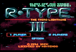 R-Type 3: The Third Lightning - SNES Screen