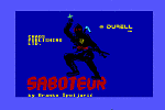 Saboteur! - C64 Screen