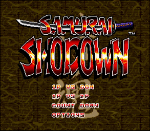 Samurai Shodown - SNES Screen