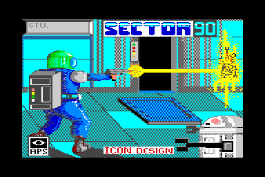 Sector 90 - C64 Screen
