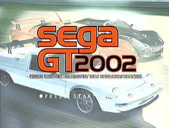 Sega GT 2002 - Xbox Screen