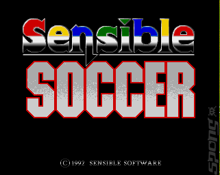 Sensible Soccer - Amiga Screen